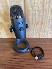 Blue Yeti Nano Condenser USB Podcast Music Recording Microphone Grey Works