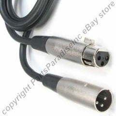 50ft XLR long Male~Female Extension 3pin Microphone/Mic/PA Audio Cable/Cord/Wire