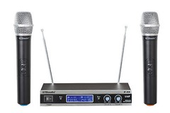 GTD Audio 2 Channel VHF Handheld Wireless Microphone System (Brand New) V-28H