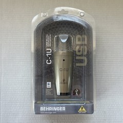Behringer C-1U USB Studio Condenser Microphone W/ Manual IBM PC Computer Sing