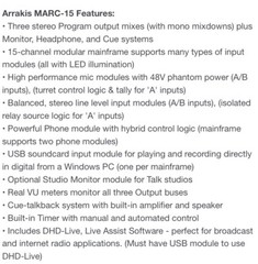 Arrakis Systems Inc Marc-15