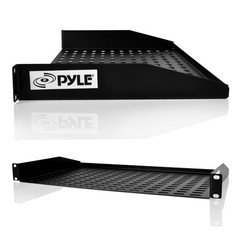 NEW Pyle 1U Server Rack Shelf Universal Device Mounting Tray PLRSTN14U