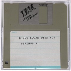 S-900 Sound Disk #01 Strings #1 Akai S900 Format Floppy Disk