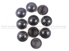 10pcs 28mm diaphragm dome Tweeters speaker voice coil black silk 8 ohm