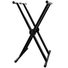 ProX X-KSD200 Double X-Style DJ Coffin Keyboard Stand with Ergo Easy Lock