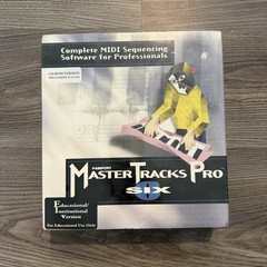 Passport Designs Master Tracks Pro SIX MIDI Sequencing Software Windows NEW