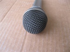 Working PSR Dynamic Microphone DE-30–250-ohm Impedance–Made in Japan