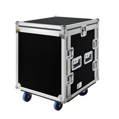 PRORECK 12U SPACE Rack Case With Slant Mixer Top, 20“