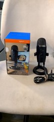 Logitech Yeti nano Condenser Cardioid Microphone – Blackout