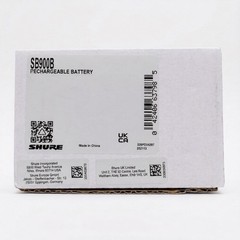 Shure SB900B Lithium-Ion Rechargeable Battery QLX-D ULX-D New in Box