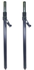 Two (2) LASE 101M Crank-Up Subwoofer Sub Pole Shaft w/ M20 Screw In Pole