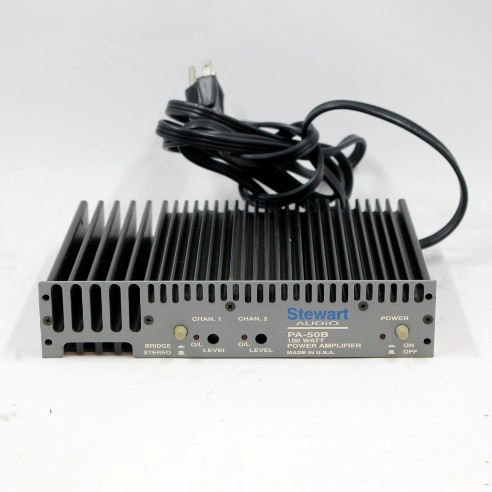 Stewart Audio PA-50B 2-Channel 100W Power Amplifier