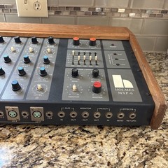 HOLMES MXP-6 Sound Board Mixing Console PA CONTROL CENTER -RARE- TURNS ON- READ!