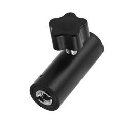 Black Metal Mic Stand Thread Adapter Screw for Secure Microphone Boom Arm Mount