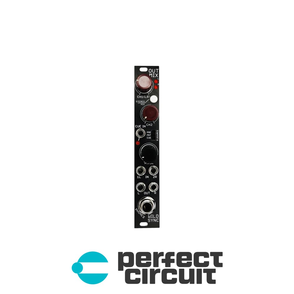 Wildsync OUTMIX Output Mixer + HP Output EURORACK – NEW – PERFECT CIRCUIT