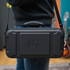 CASEMATIX Travel Case Fits Zoom LiveTrak L-6 Mixer, Cables, Power Supply & Gear