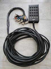 Rapco 100′ 16-Channel Send/4-Channel Return (16 X 4) Stage Snake