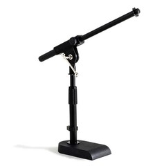 Adjustable Microphone Stand with 15.75″ Boom Arm for Drums and Tables