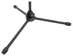 BT4 Heavy Duty Telescoping Microphone Mic Boom Stand, Tripod Cast Base