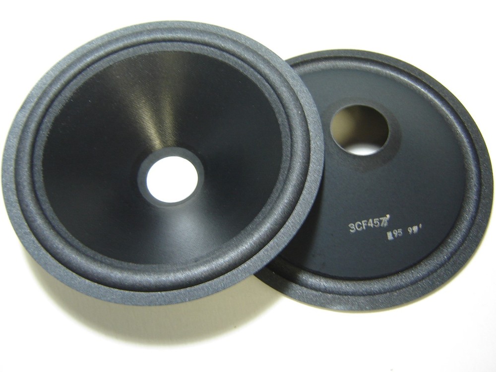 Pair 10″ Paper Cones – Speaker Parts – 3CF457