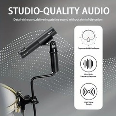 Opened Sennheiser E614 Super-Cardioid Condenser Instrument Drum Microphone