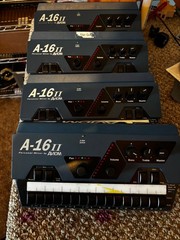 Aviom A-16II (A16-II) Personal Monitor Mixer with mount and power supply
