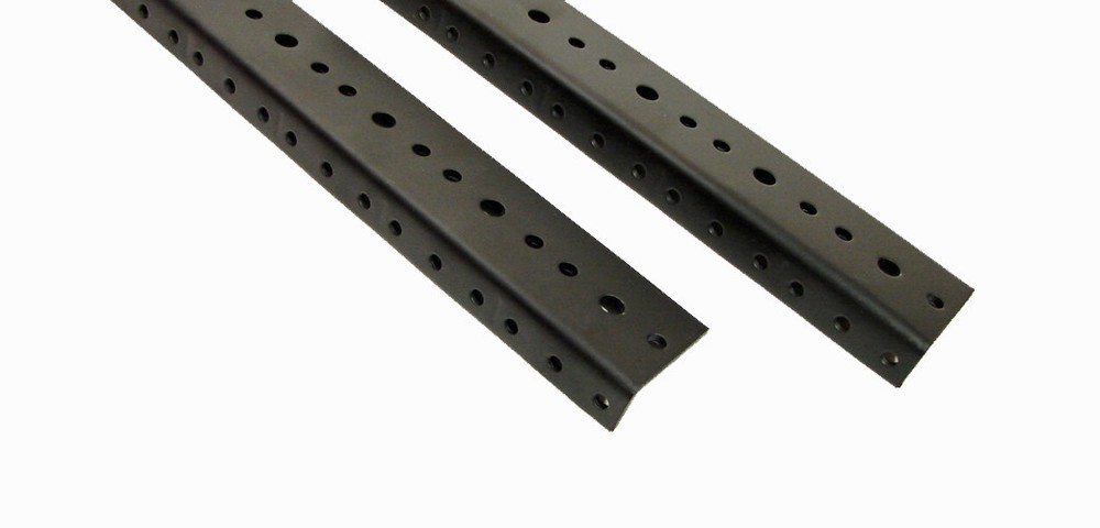 (1 PAIR) PENN ELCOM 9U / 9 SPACE Rack Rails – 15-3/4″ total length sku# R0828-09