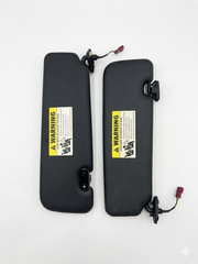 BMW E93 Convertible OEM Sun Visors Pair 2007-2013