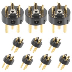 10 Pcs Accessories Audio Conversion Microphone Cable Adapter