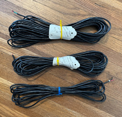100 Feet of Belden 1266A Shielded 1 Pair Audio Cable. Multi-Conductor 22AWG.