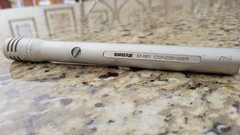 Vintage Shure SM81 Microphone with Bag, Mic Clip and Windscreen