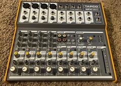 TAPCO MIX 120 – 12 Channel Mixing Desk, No Power Cord