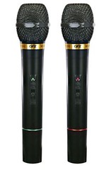QFX M-336 Wireless Dynamic Professional Microphone – Twin Pack