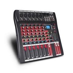 FULODE CT60 6-channel Professional mixer audio Bluetooth U disk 48V Phantom P…