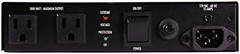 AC-215A Compact Power Conditioner with Auto-Resetting Voltage Protection – Black