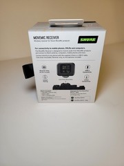 Shure MoveMic Wireless Microphone Receiver for Cameras & Mobile Devices