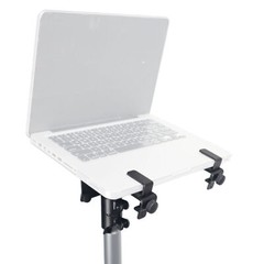 ProX X-LTF01BL Black Laptop Tray+VESA Monitor Mounting Bracket for Speaker Stand
