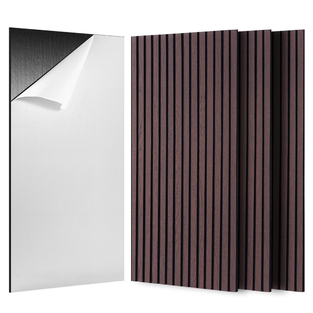 4 Pack Acoustic Panels with Self Adhesive, 45″ X 22″ X 0.4″ High Density Sound