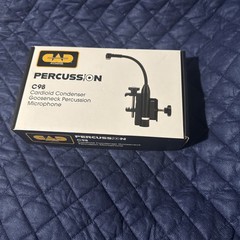 Gooseneck Condenser Drum Mic with Rim Mount