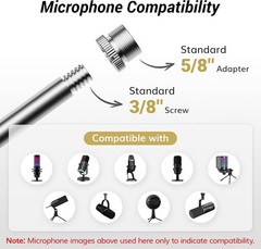 Foldable Isolation Shield for Recording & Podcasts