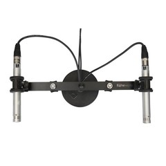 Mic Mount Bar for 1-4 Mics, 5/8″ Thread, Fits Most Stands & Boom Arms
