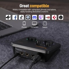 PS22 Lite USB Audio Interface for PC: Interface with XLR Input 24-bit/192kHz …