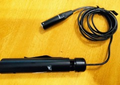 XLR Power Supply 48/24/12v Phantom Or Battery For Shure TA4F Connector Tram Made