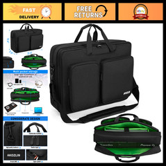 Multi-Layer Padded DJ Controller Bag for Pioneer DDJ FLX4, SB2, SB3, Travel Case