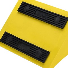 Yescom 2 Pack 50″ Tires PU Wheel Chocks 198,400 lbs Weight Capacity Semi-Truck