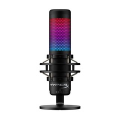 HyperX QuadCast S Black- RGB USB Condenser Microphone Factory Sealed New