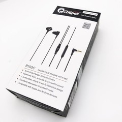 R100C Titanium Dynamic Driver Noise Isolating in-Ear Headphones Reference