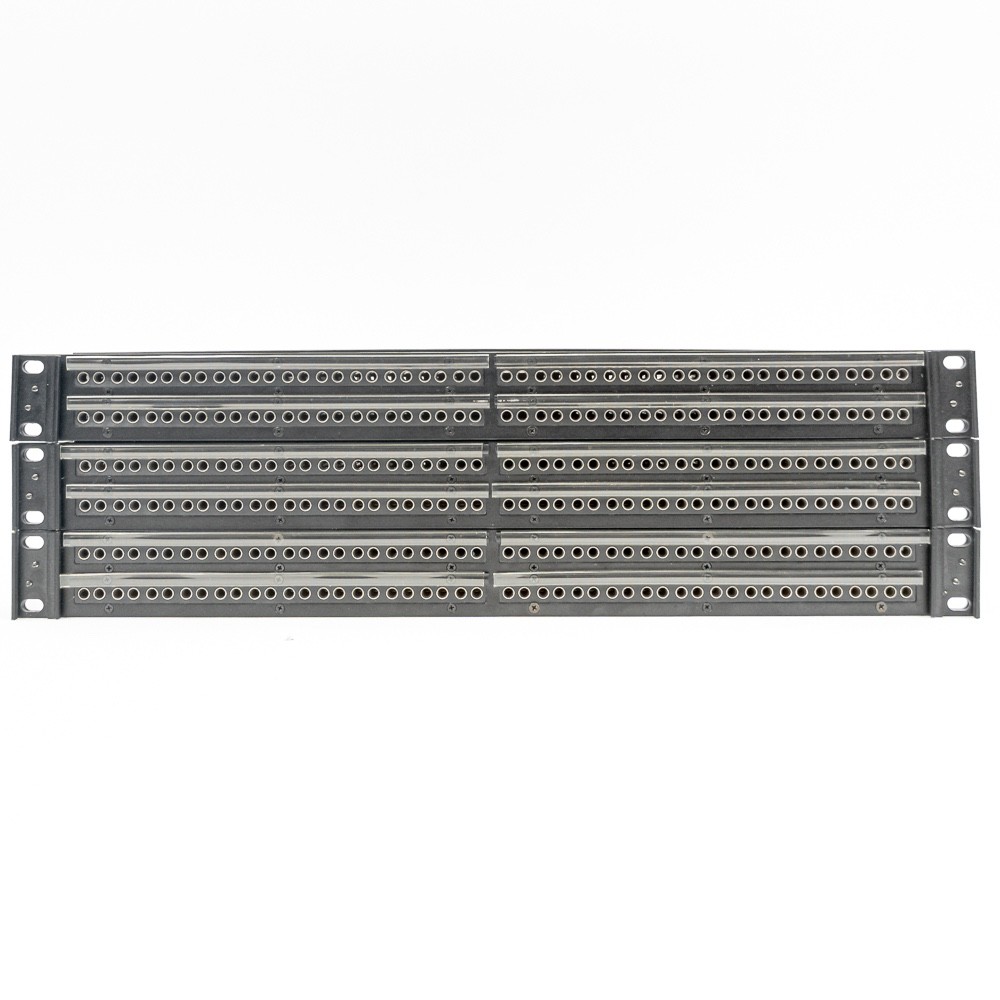 Lot of 3 ADC P-Kit-B 96-Point TT/Bantam Patchbays – Raw Wire Configuration