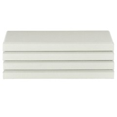 VEVOR 4 PCS Acoustic Wall Panels 2 in Thick 23.6 x 11.8 in Self-adhesive Beige