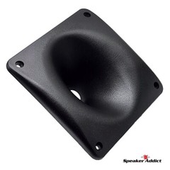 PAIR – Compression Driver Horn Tweeter Elliptical 7×7 waveguide 1.3″ 8ohm Ti dia